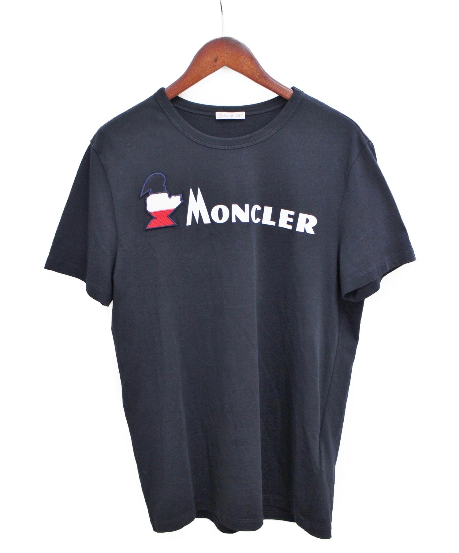 【中古・古着通販】MONCLER (モンクレール) 19SS/MAGLIA Tシャツ ブラック サイズ:M｜ブランド・古着通販 トレファク公式