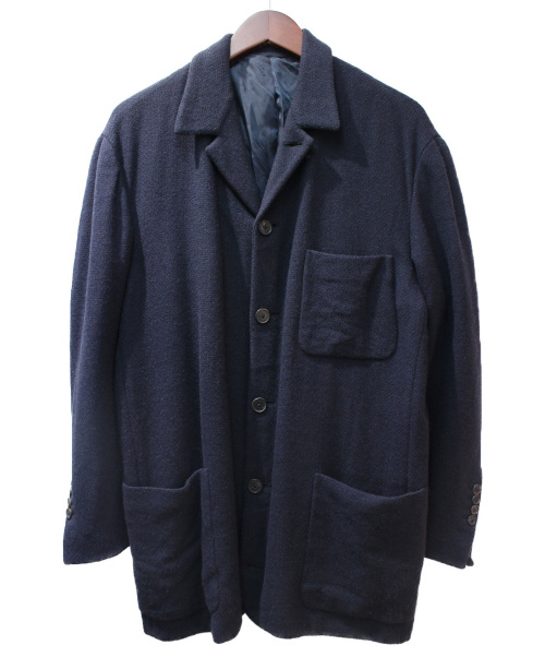 HERMES（エルメス）HERMES (エルメス) カシミヤジャケット ネイビー サイズ:Mの古着・服飾アイテム