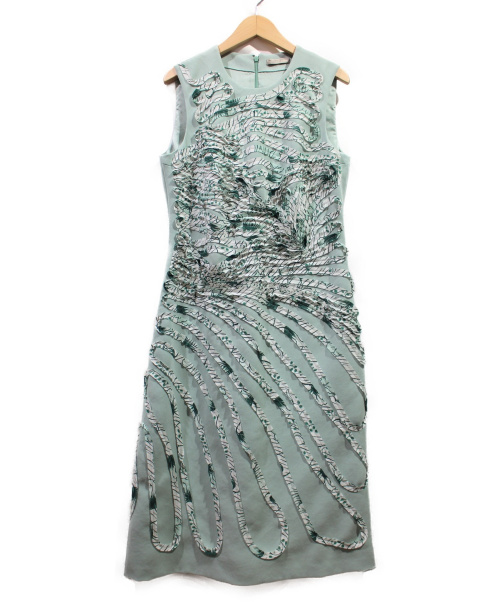 中古 古着通販 Bottega Veneta ボッテガヴェネタ ノースリーブワンピース ミント サイズ 40 ブランド 古着通販 トレファク公式 Trefac Fashion