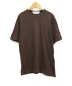 COMME des GARCONS SHIRT（コムデギャルソンシャツ）の古着「バックロゴTシャツ」｜ブラウン
