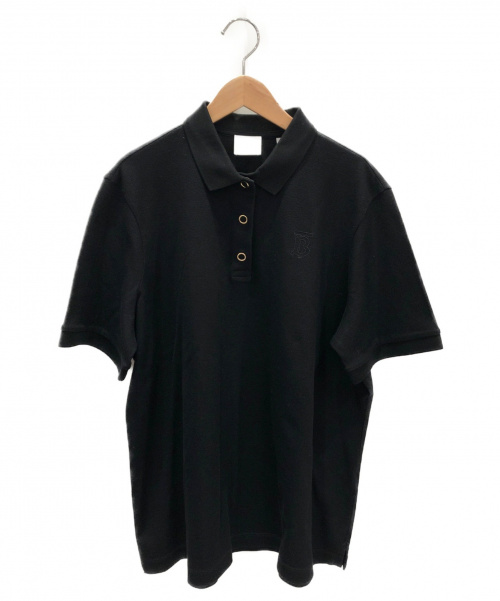 BURBERRY（バーバリー）BURBERRY (バーバリー) MALLECOポロシャツ ブラック サイズ:XXLの古着・服飾アイテム