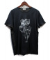 BALENCIAGA（バレンシアガ）の古着「スモークプリントTシャツ」｜ブラック