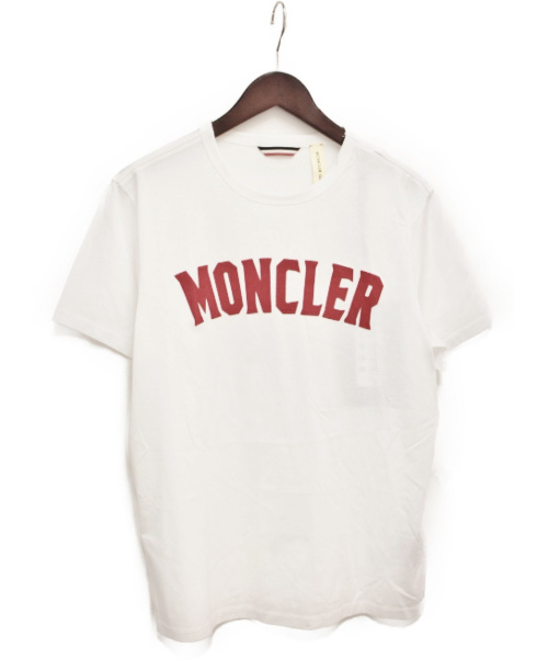 MONCLER（モンクレール）MONCLER (モンクレール) 19SS MAGLIA T-SHIRT ホワイト サイズ:M 未使用品の古着・服飾アイテム