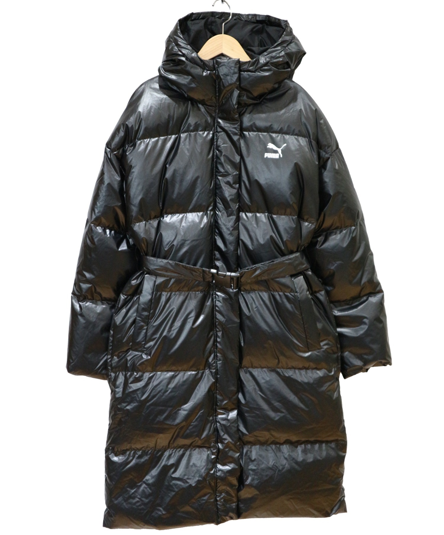 中古 古着通販 Puma プーマ ロングダウンコート ブラック サイズ Us Xs 未使用品 19aw 02 ブランド 古着通販 トレファク公式 Trefac Fashion