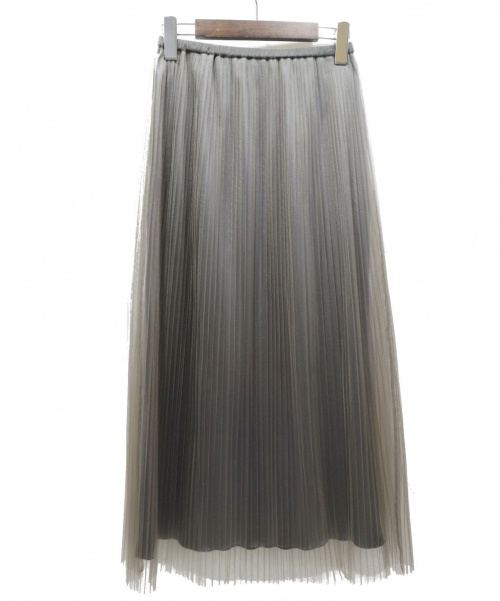 中古 古着通販 Liesse リエス チュールプリーツスカート グレー サイズ 表記無し 定価26 000円 税 19ss ブランド 古着通販 トレファク公式 Trefac Fashion