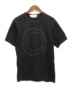 COMME des GARCONS SHIRTコムデギャルソンシャツ）の古着「ステッチTシャツ」｜ブラック
