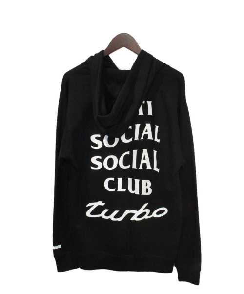 anti social social CLUB（アンチソーシャルソーシャルクラブ）ANTI SOCIAL SOCIAL CLUB  (アンチソーシャルソーシャルクラブ) パーカー ブラック サイズ:Sの古着・服飾アイテム