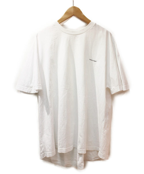 BALENCIAGA（バレンシアガ）BALENCIAGA (バレンシアガ) ロゴTシャツ ホワイト サイズ:XSの古着・服飾アイテム