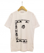 COMME des GARCONS PARFUMSコムデギャルソンパルファム）の古着「プリントTシャツ」｜ホワイト