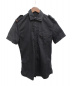GUCCI（グッチ）の古着「エポーレットシェリーラインシャツ」｜ブラック