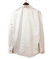 HERMES (エルメス) クローバー刺繍シャツ ホワイト サイズ:39 15 1/2：22800円