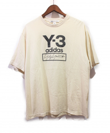 [中古]Y-3(ワイスリー)のメンズ トップス ロゴプリントTシャツ