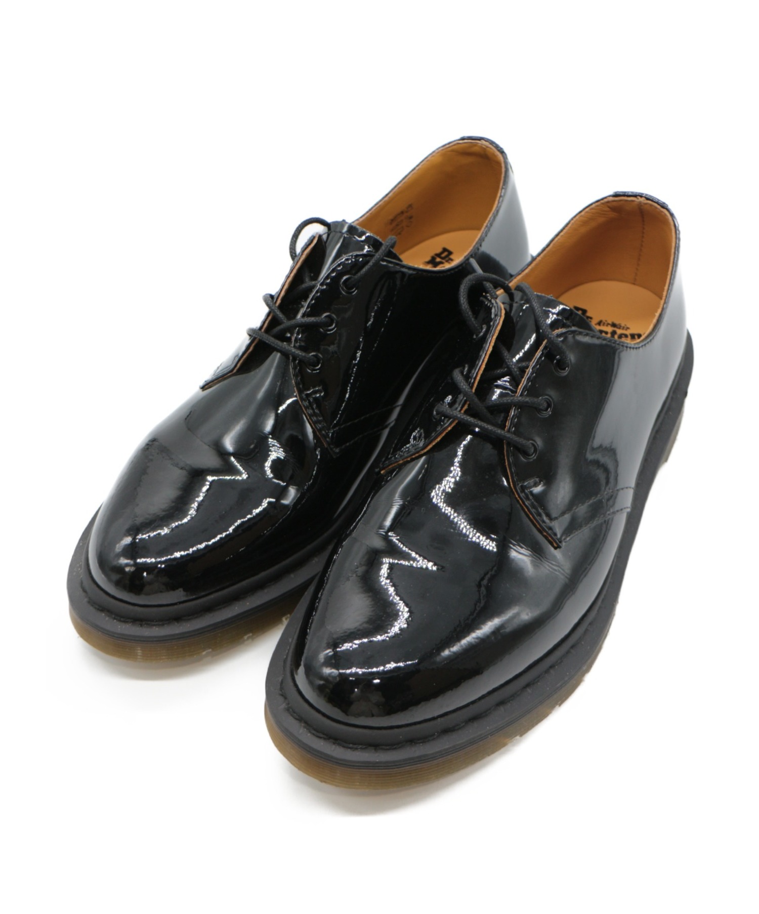 【中古・古着通販】Dr.Martens × BEAMS (ドクターマーチン×ビームス) 3ホールブーツ ブラック サイズ:UK8｜ブランド
