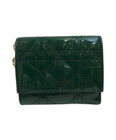 [中古]Christian Dior(クリスチャン ディオール)のレディース 財布/服飾小物 3つ折り財布