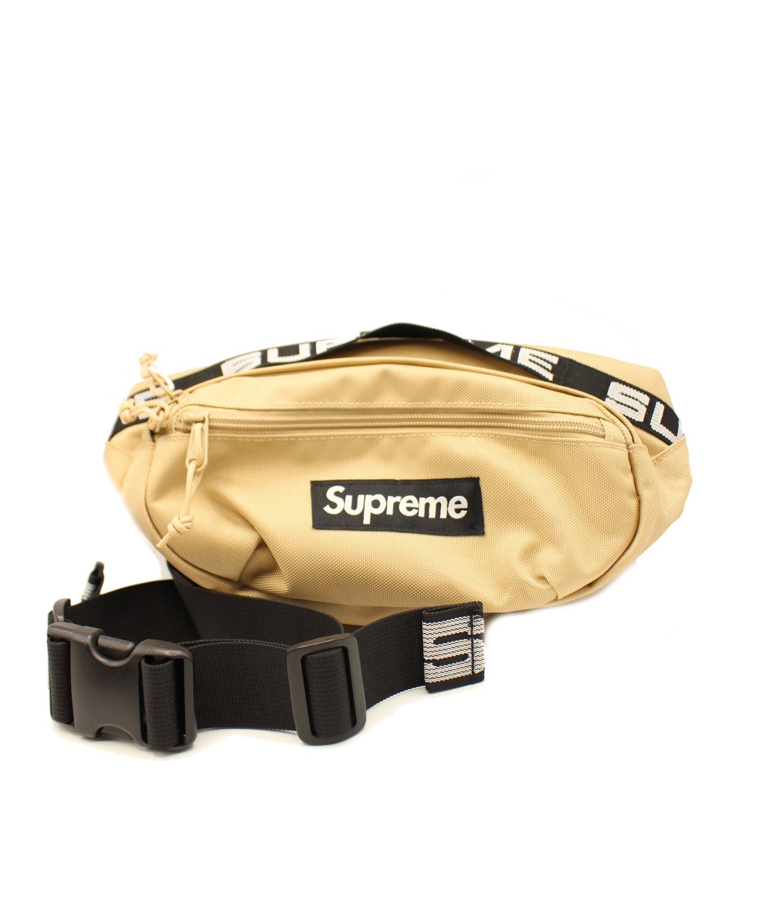 【中古・古着通販】Supreme (シュプリーム) 18SS waist bag ベージュ サイズ:-｜ブランド・古着通販 トレファク公式