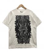 WHITE MOUNTAINEERING（ホワイトマウンテ二アニング）の古着「FORESTプリントTシャツ」｜ホワイト