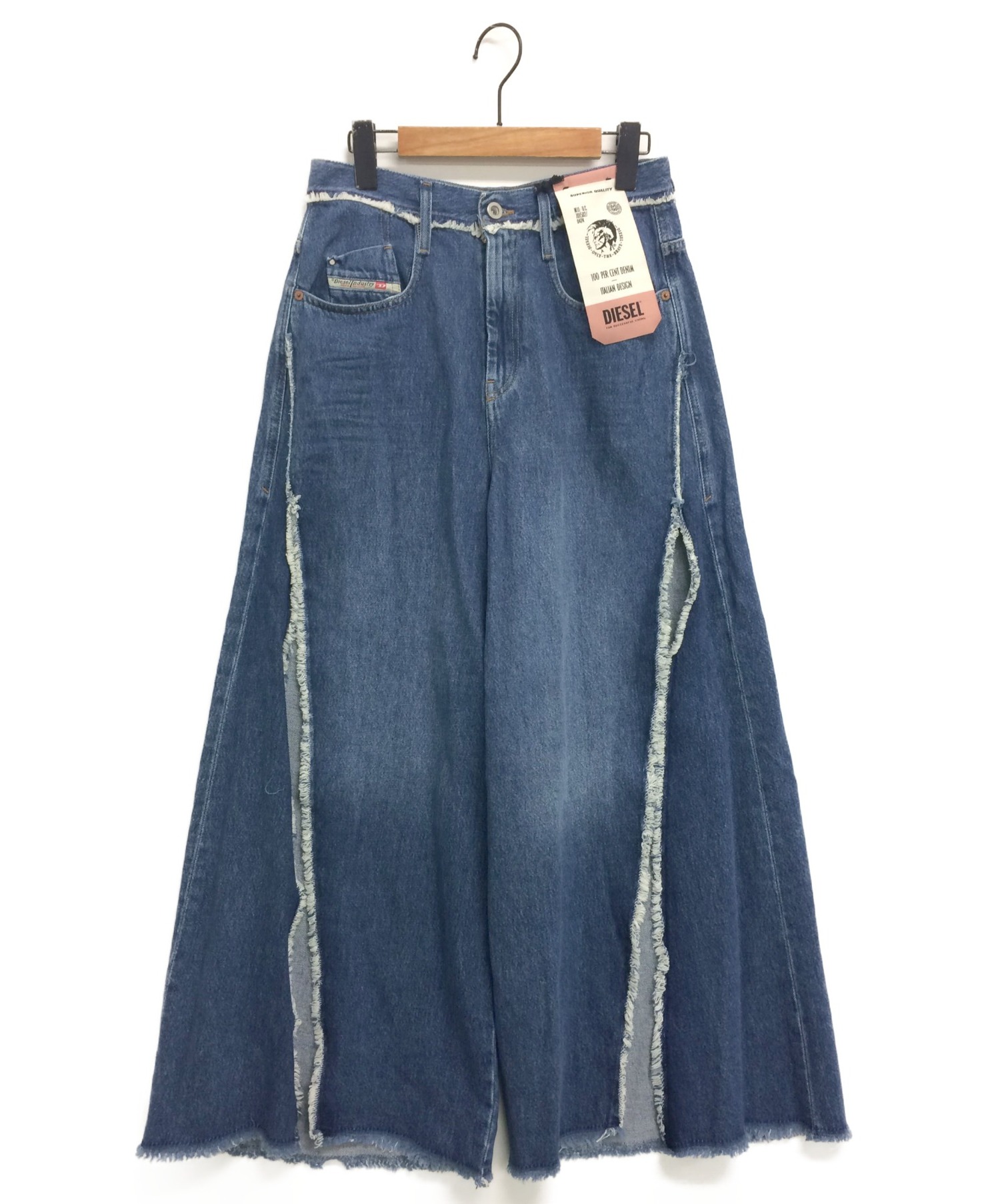 中古 古着通販 Diesel ディーゼル ディーイージィアースーパーワイドデニムパンツ インディゴ サイズ W29 D Izzier F ブランド 古着通販 トレファク公式 Trefac Fashion