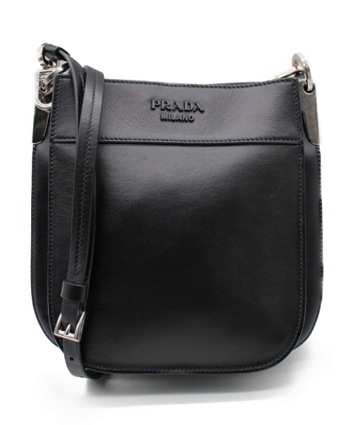 PRADA（プラダ）PRADA (プラダ) マギットハンドバッグ ブラック サイズ:- BC082の古着・服飾アイテム