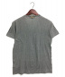 DOLCE & GABBANA (ドルチェアンドガッバーナ) ジェームズディーンVネックTシャツ グレー サイズ:44：2480円