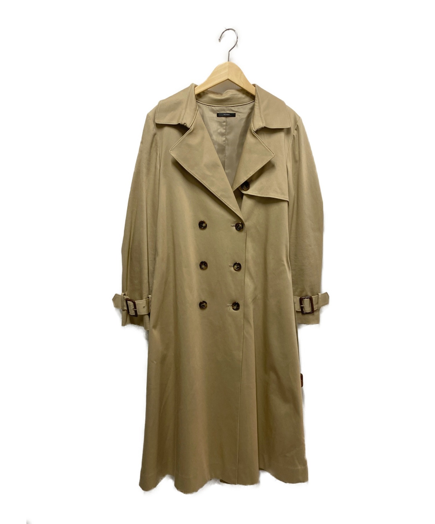 中古 古着通販 Rosso ロッソ ロングリボントレンチコート ベージュ サイズ S ブランド 古着通販 トレファク公式 Trefac Fashion