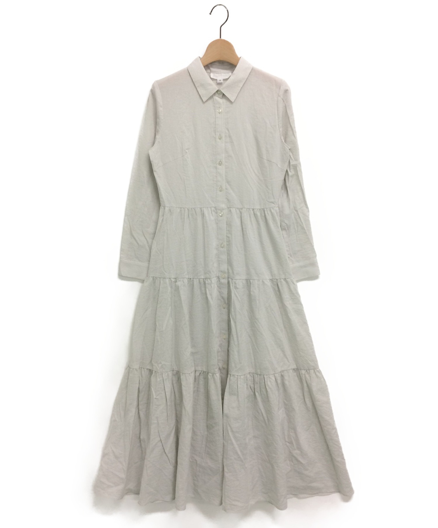 中古 古着通販 Jill Stuart ジルスチュアート ブルームティアードシャツワンピース サイズ 2 ブランド 古着通販 トレファク公式 Trefac Fashion