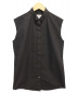 Maison Margiela（メゾンマルジェラ）の古着「ノースリーブシャツ」｜ブラック