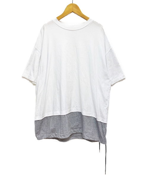 MARNI（マルニ）MARNI (マルニ) 2トーン切替Tシャツ ホワイト サイズ:48の古着・服飾アイテム