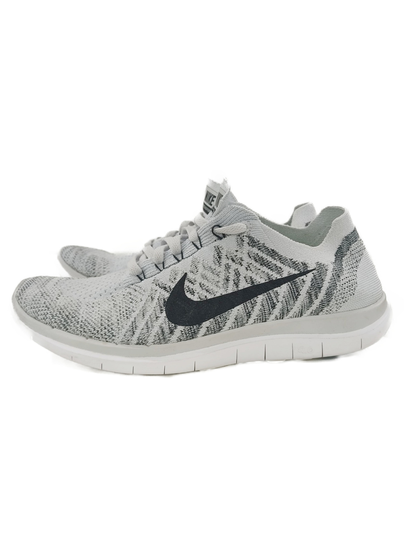 中古 古着通販 Nike ナイキ Nike Free 4 0 Flyknit グレー サイズ 25cm ブランド 古着通販 トレファク公式 Trefac Fashion