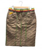 Christian Diorクリスチャン ディオール）の古着「ラスタトロッタースカート」｜ベージュ