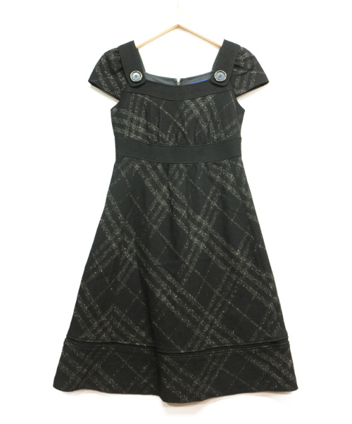中古 古着通販 Burberry Blue Label バーバリーブルーレーベル ワンピース ブラック サイズ 38 ブランド 古着通販 トレファク公式 Trefac Fashion