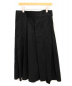 LIMI feu (リミフゥ) コットンフレアロングスカート ブラック サイズ:S：4800円