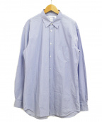 COMME des GARCONS SHIRTコムデギャルソンシャツ）の古着「レジメンタルストライプシャツ」｜ブルー