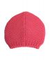 PRADA (プラダ) ロゴニット帽 ピンク サイズ:40cm：2980円