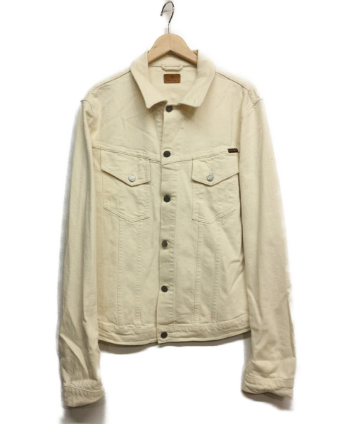 中古 古着通販 Nudie Jeans ヌーディジーンズ デニムジャケット ベージュ サイズ Xl ブランド 古着通販 トレファク公式 Trefac Fashion
