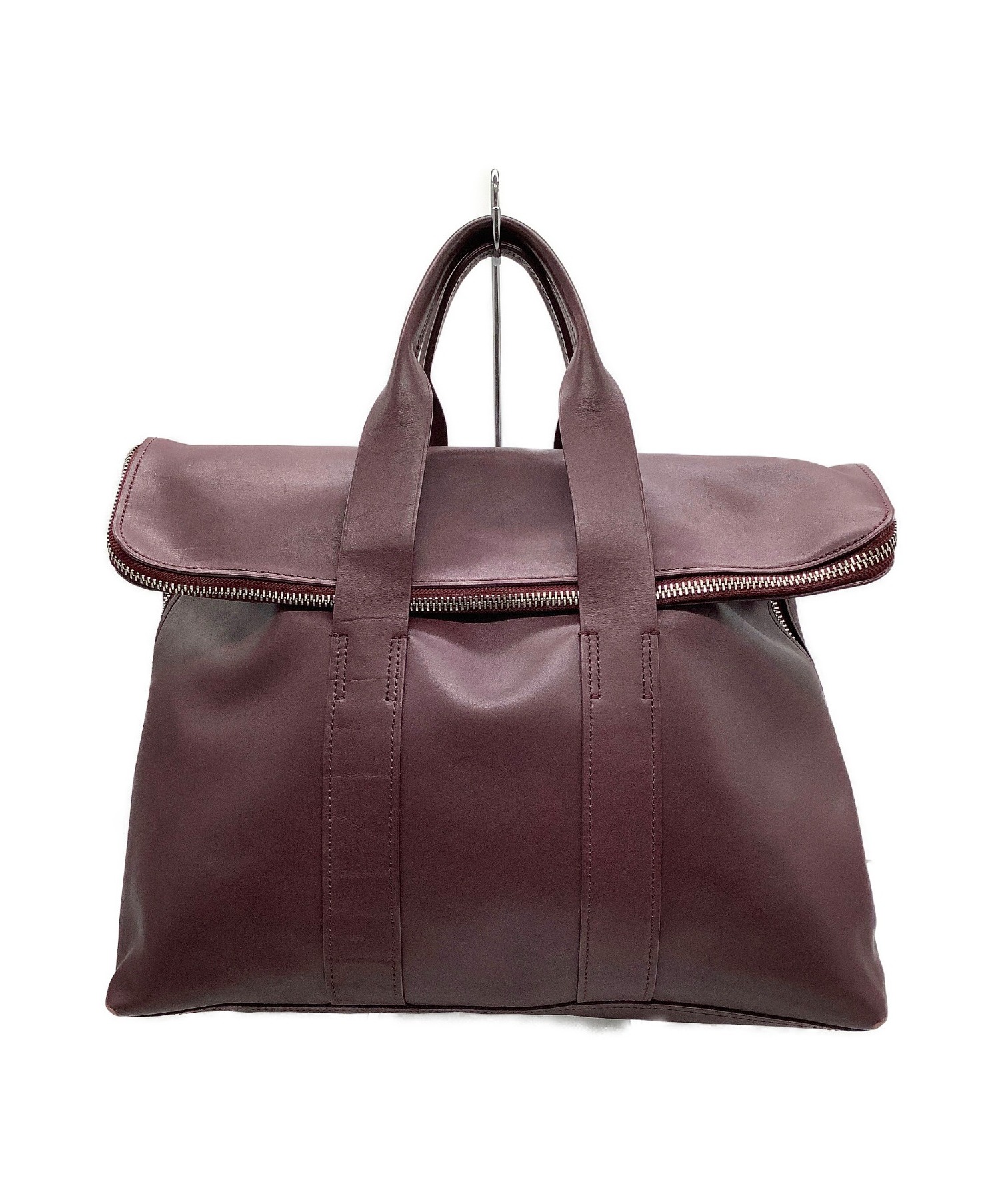 中古 古着通販 3 1 Phillip Lim スリーワン フィリップ リム 31 Hour バッグ ワインレッド ブランド 古着通販 トレファク公式 Trefac Fashion