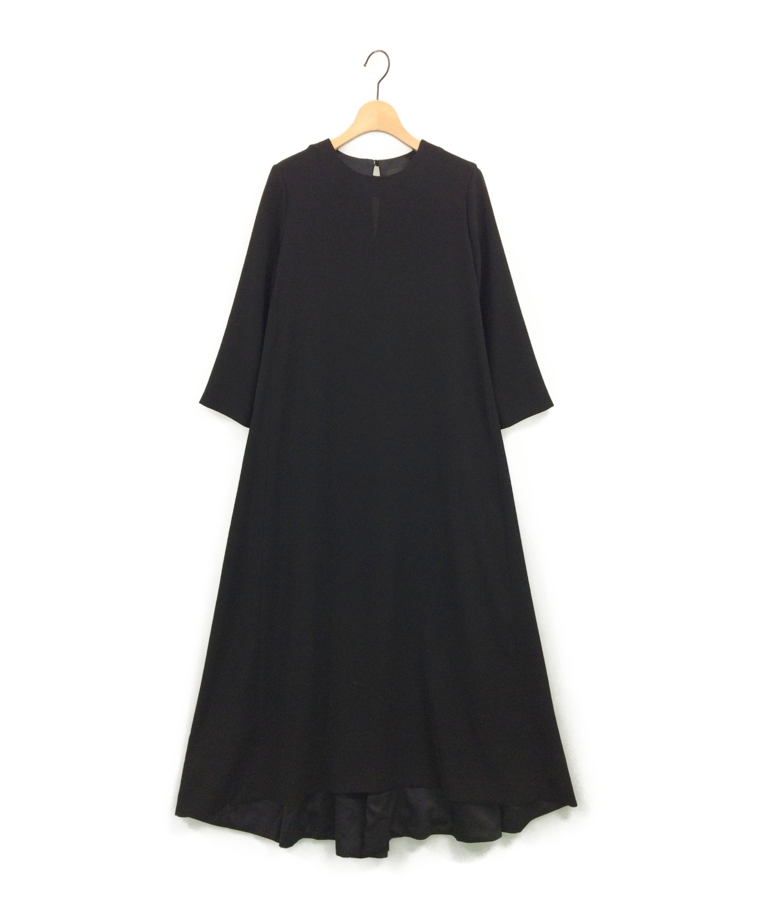 中古 古着通販 Hardy Noir アルディー ノアール ベルト付フレアワンピース ブラック サイズ 38 ブランド 古着通販 トレファク公式 Trefac Fashion