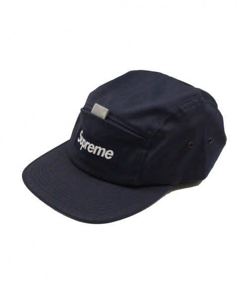 SUPREME（シュプリーム）Supreme (シュプリーム) Reflective Tab Pocket Camp Cap ネイビー サイズ:-の古着・服飾アイテム