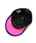 DSQUARED2 (ディースクエアード) PVCキャップ ブラック×ピンク サイズ:-：3980円