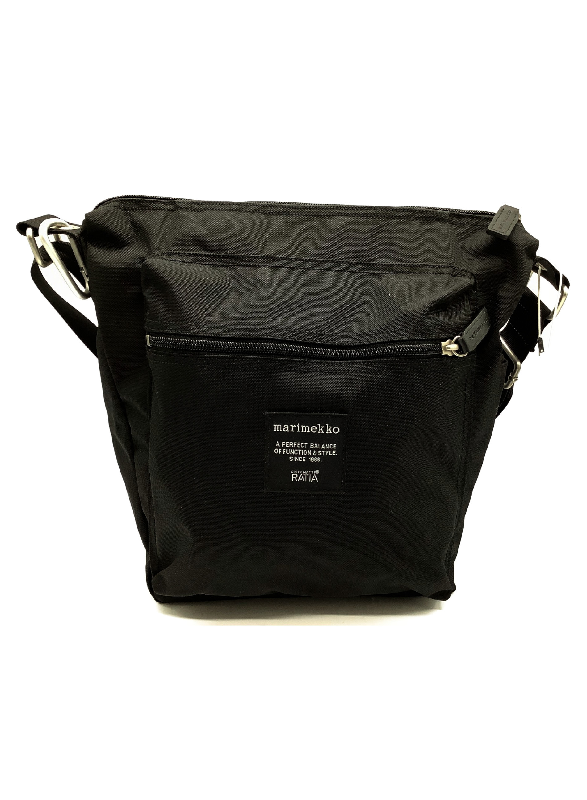 中古 古着通販 Marimekko マリメッコ ショルダーバッグ ブラック 999 ブランド 古着通販 トレファク公式 Trefac Fashion