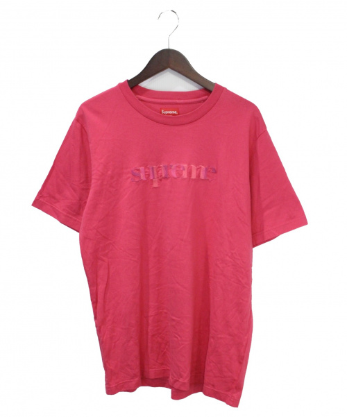 SUPREME（シュプリーム）Supreme (シュプリーム) Tシャツ ピンク サイズ:Mの古着・服飾アイテム