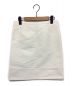 GUCCI (グッチ) フロントボタンスカート ホワイト サイズ:36：5800円