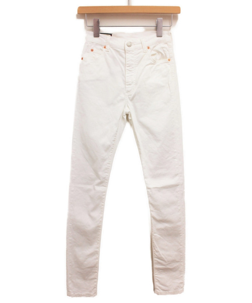 GUCCI（グッチ）GUCCI (グッチ) スキニーパンツ ホワイト サイズ:22の古着・服飾アイテム