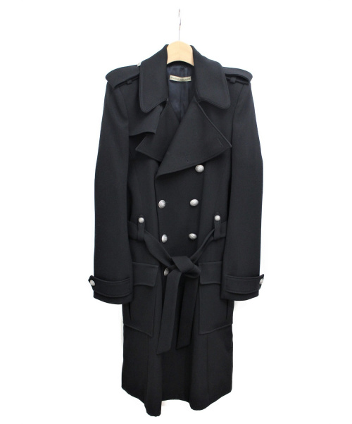 BALENCIAGA（バレンシアガ）BALENCIAGA (バレンシアガ) トレンチコート ブラック サイズ:38の古着・服飾アイテム