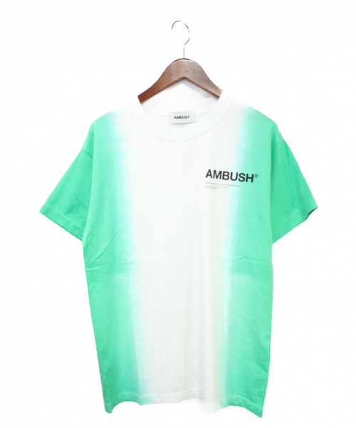 AMBUSH（アンブッシュ）AMBUSH (アンブッシュ) TD PANELT TEE グリーン×ホワイト サイズ:2の古着・服飾アイテム