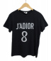 Christian Dior（クリスチャン ディオール）の古着「J`ADIORプリントTシャツ」｜ブラック