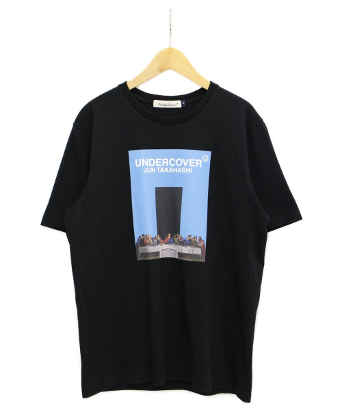 UNDERCOVER（アンダーカバー）UNDERCOVER (アンダーカバー) プリントTシャツ ブラック サイズ:2の古着・服飾アイテム