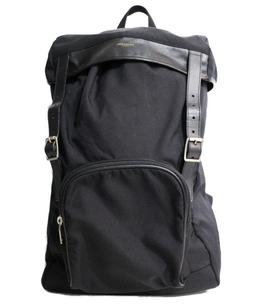 saint laurent canvas backpack