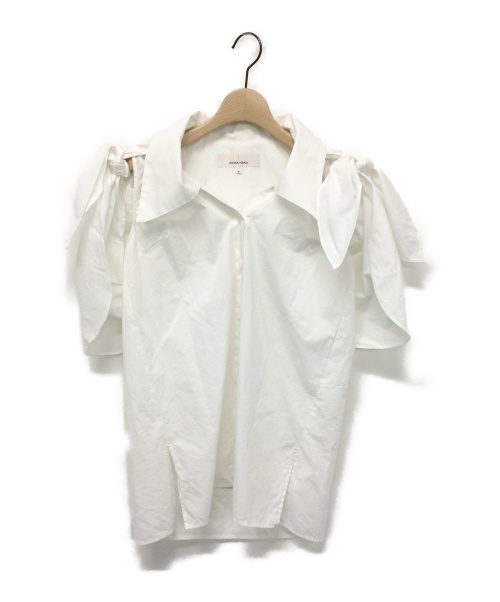 AKIRA NAKA（アキラナカ）AKIRA NAKA (アキラ ナカ) Gwen shirt ホワイト サイズ:1 AR1936WH Gwen shirtの古着・服飾アイテム