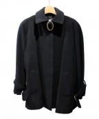 Christian Diorクリスチャン ディオール）の古着「アンゴラ混ウールジャケット」｜ブラック