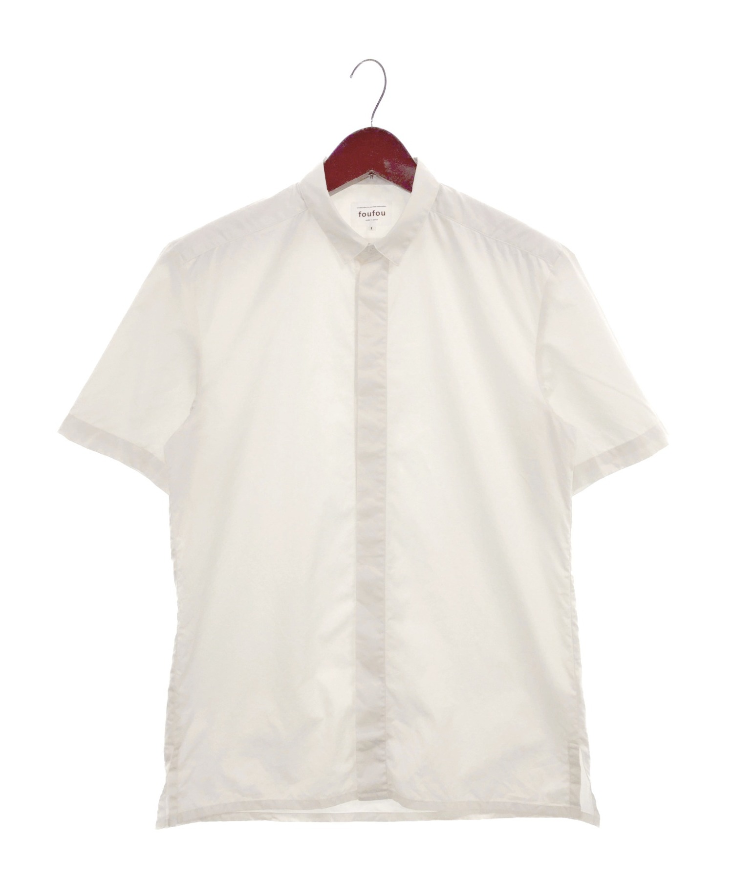 中古 古着通販 Foufou フーフー 軽井沢の夏 半袖シャツ アイボリー サイズ 1 ブランド 古着通販 トレファク公式 Trefac Fashion